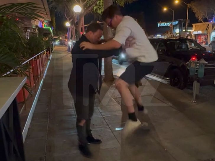 Bam Margera and Tom Schwartz