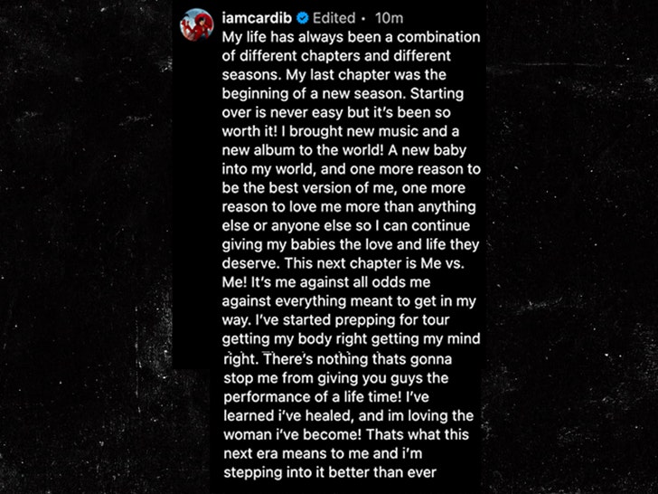 cardi b instagram comment