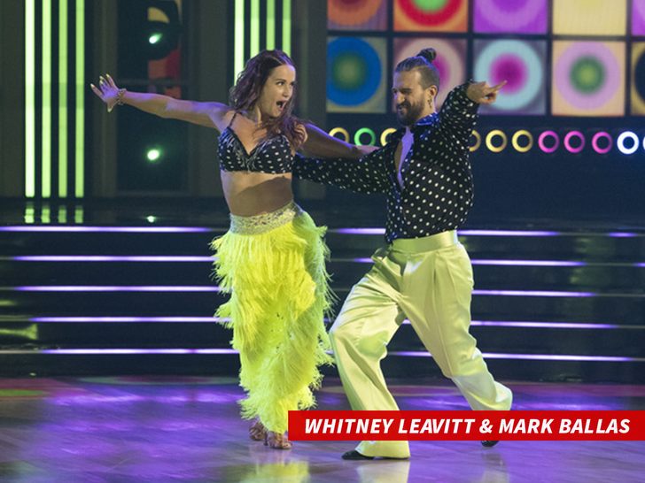 WHITNEY LEAVITT & MARK BALLAS dancing with the stars Disney-Eric McCandless