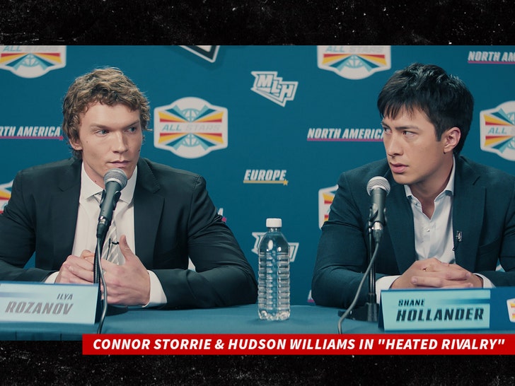 Connor Storrie & Hudson Williams in 