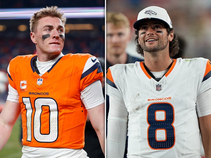 Bo Nix & Jarrett Stidham sub getty split