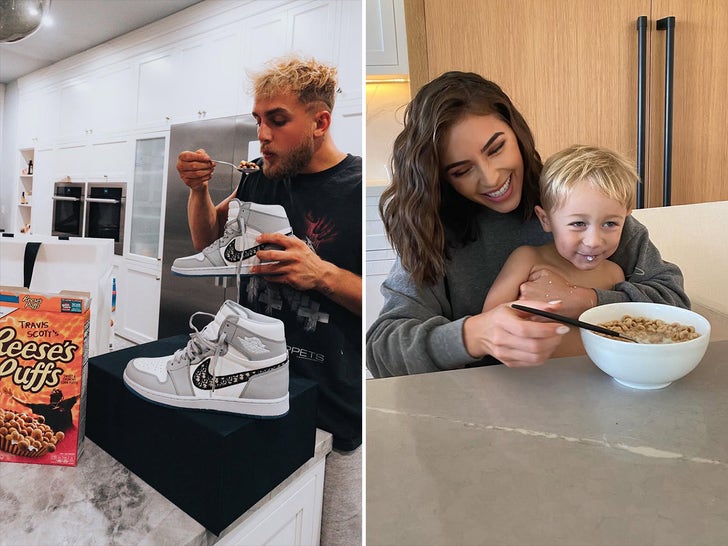 Celebs Eating Cereal ... Crunchin' N' Munchin'!