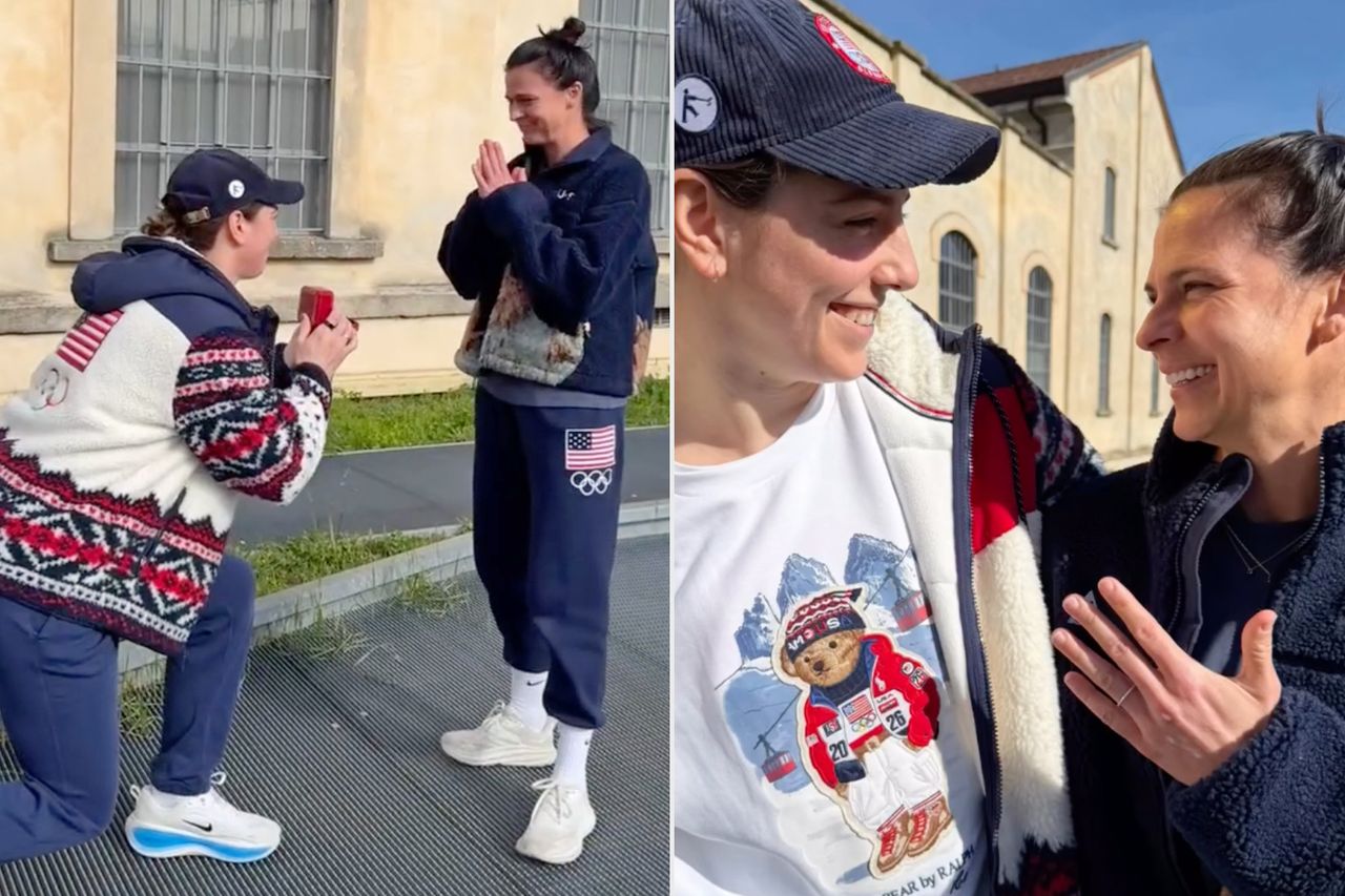 Team USA Athletes Brittany Bowe and Hilary Knight Get Engaged at Winter Olympics After Meeting at Beijing Games Team USA Athletes Brittany Bowe and Hilary Knight Get Engaged Hilary Knight/Instagram (2)