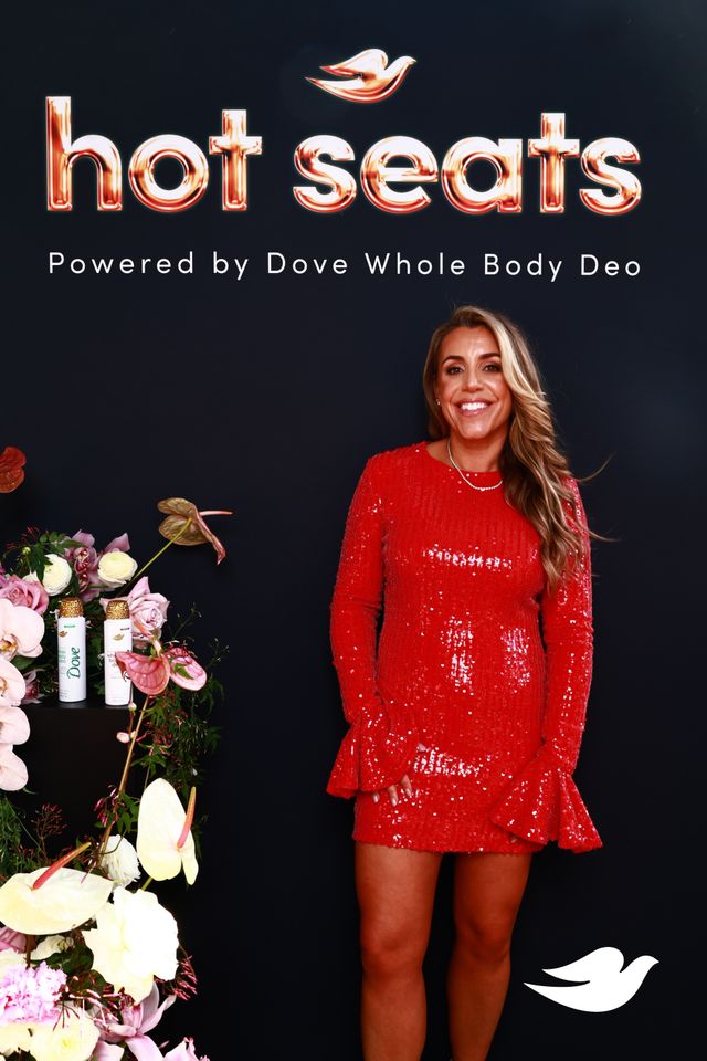 Brittany Talarico at the 2026 Grammys with Dove. Brittany Talarico