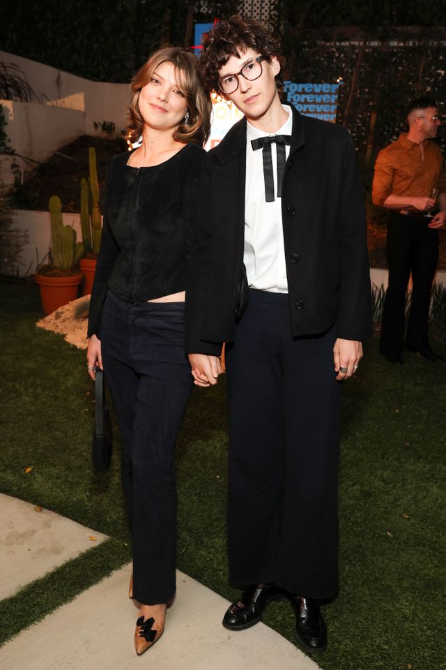 Catherine Missal and Jess Panneton attend as The Macallan and The Hollywood Reporter event Amy Sussman/The Hollywood Reporter via Getty