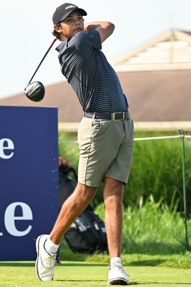 Charlie Woods at the 2025 Junior PGA Championship Ryan Lochhead/PGA of America/Getty