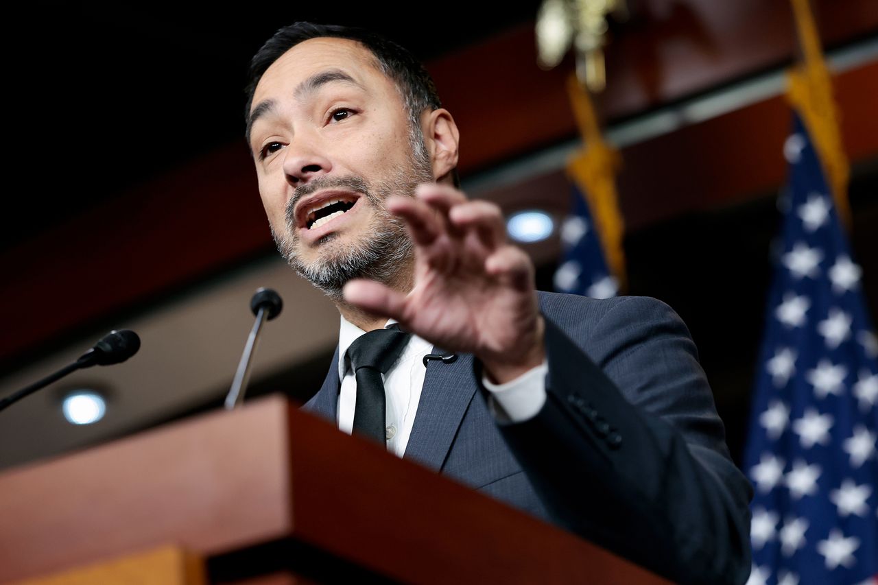 Rep. Joaquin Castro on Jan. 9, 2026 Heather Diehl/Getty