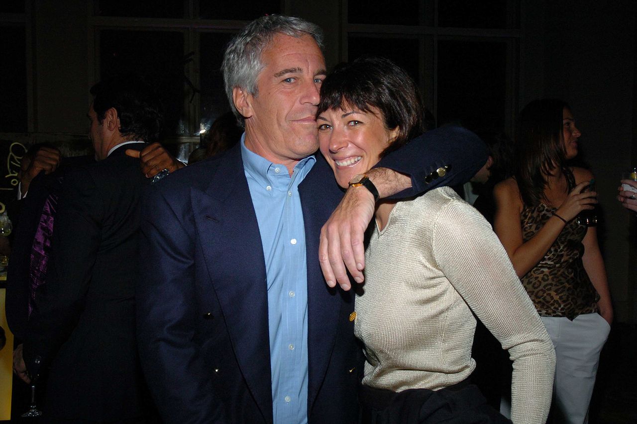 Jeffrey Epstein and Ghislaine Maxwell in 2005 Joe Schildhorn/Patrick McMullan via Getty 