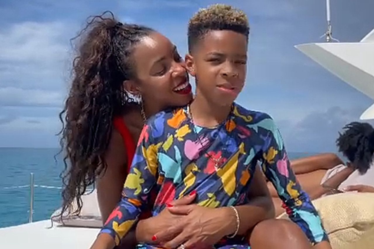 Kelly Rowland with her son Titan Kelly Rowland/Instagram