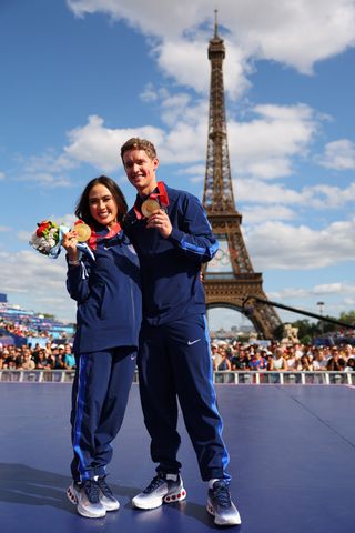 Madison Chock and Evan Bates Michael Reaves/Getty 