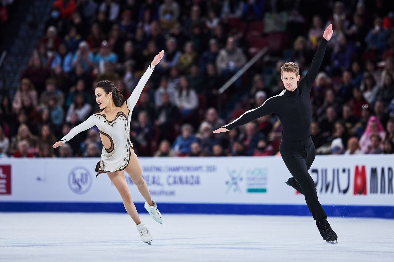 Madison Chock and Evan Bates Joosep Martinson - International Skating Union/International Skating Union via Getty