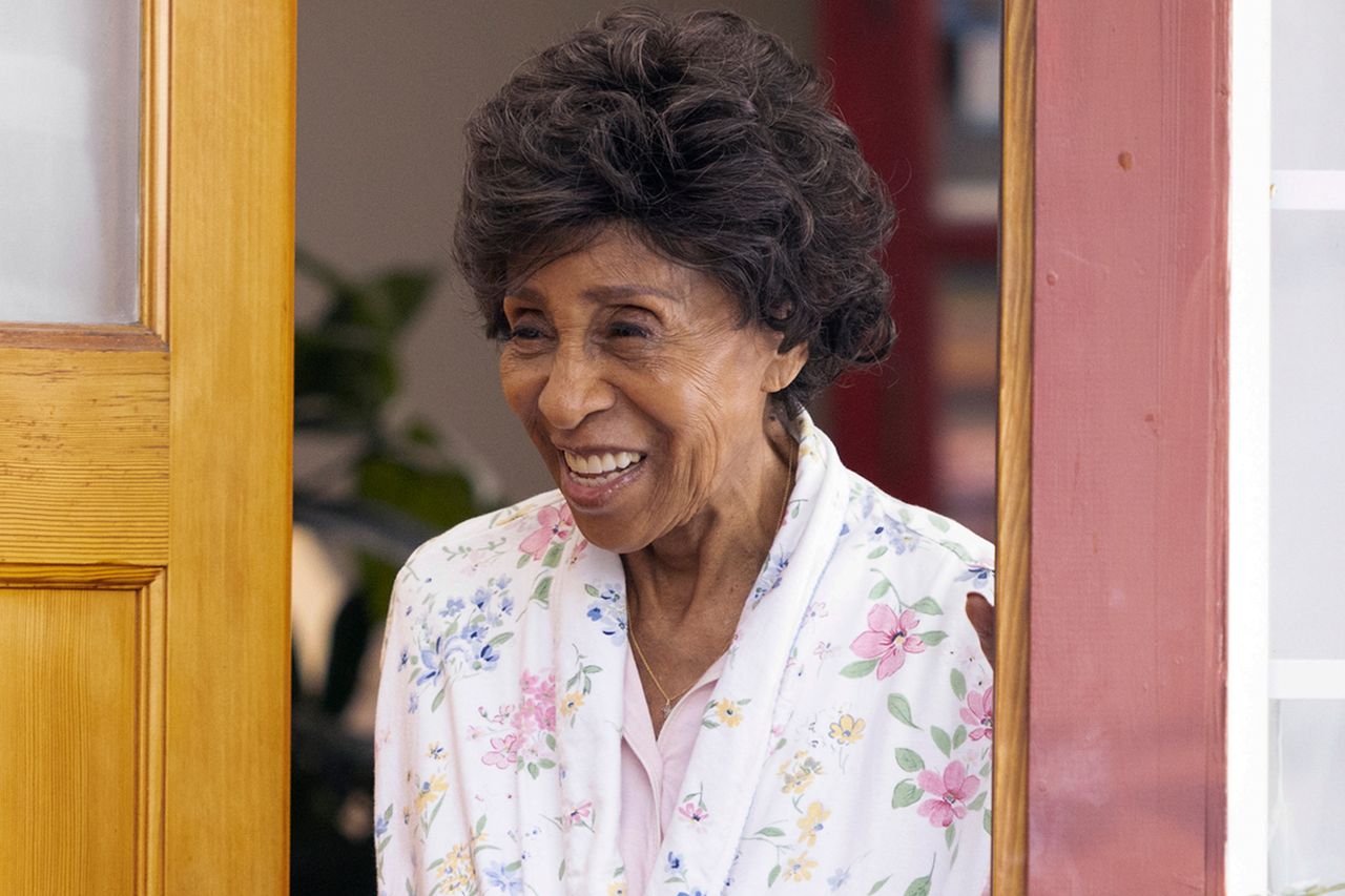 Marla Gibbs on Grey's Anatomy Marla Gibbs on 'Grey's Anatomy' in 2022. ABC/Liliane Lathan