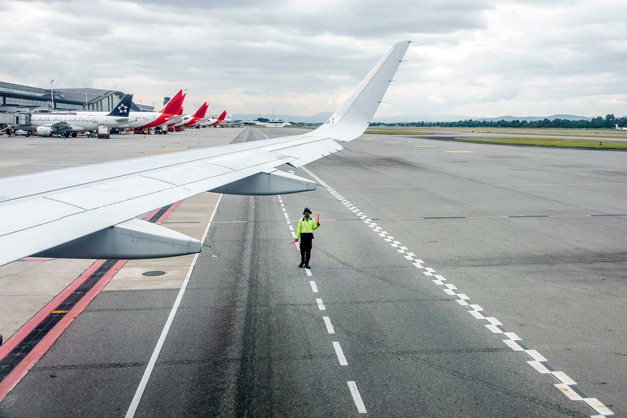 The tarmac of Miami International Airport Jeffrey Greenberg/Universal Images Group via Getty