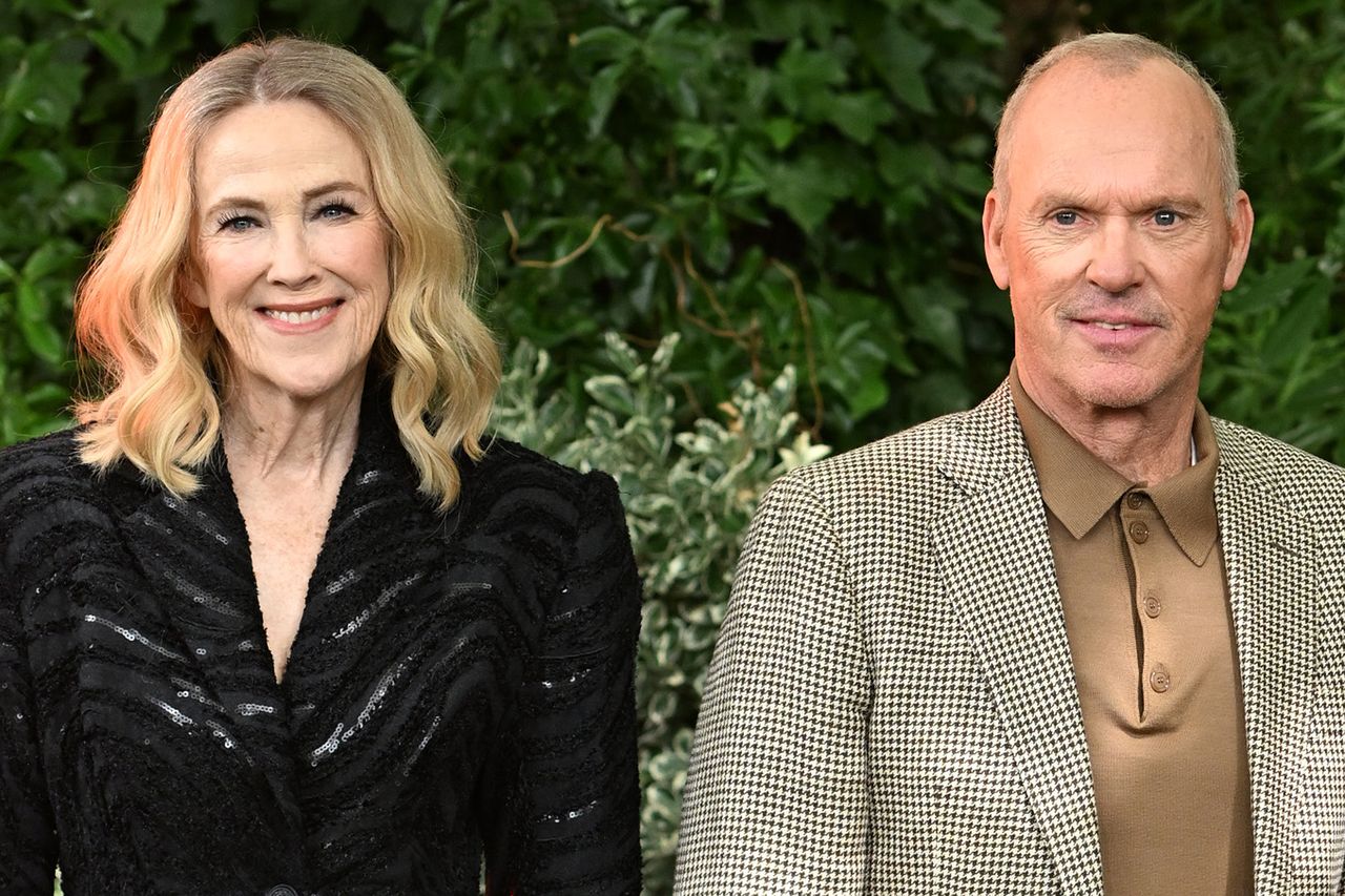 Catherine O’Hara and Michael Keaton in London in August 2024 Kate Green/Getty