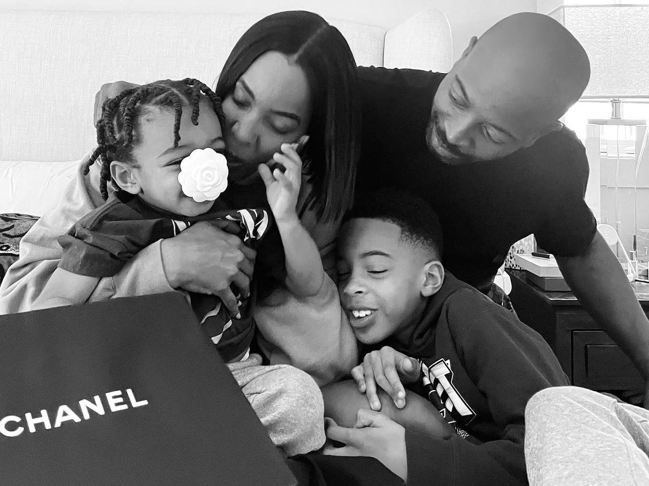 Kelly Rowland with her family Kelly Rowland/Instagram