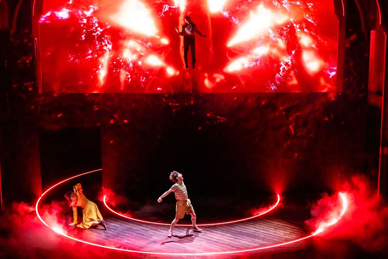 A still from the Broadway production of 'Stranger Things: The First Shadow'  Matthew Murphy and Evan Zimmerman 