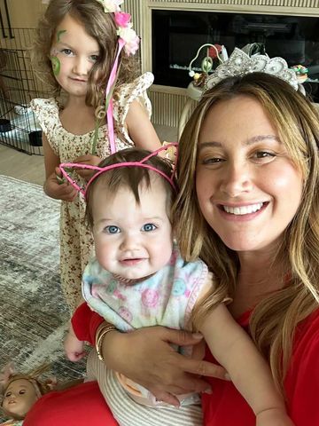 Ashley Tisdale with daughers Jupiter and Emerson Ashley Tisdale with daughers Jupiter and Emerson Ashley Tisdale/Instagram