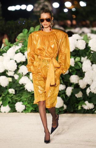 Bella Hadid walks the runway during the Saint Laurent Womenswear Spring/Summer 2026 show as part of Paris Fashion Week on September 29, 2025 in Paris, France Bella Hadid walking the Spring/Summer 2026 Saint Laurent show in Paris on Sept. 29, 2025 Antoine Flament/Getty