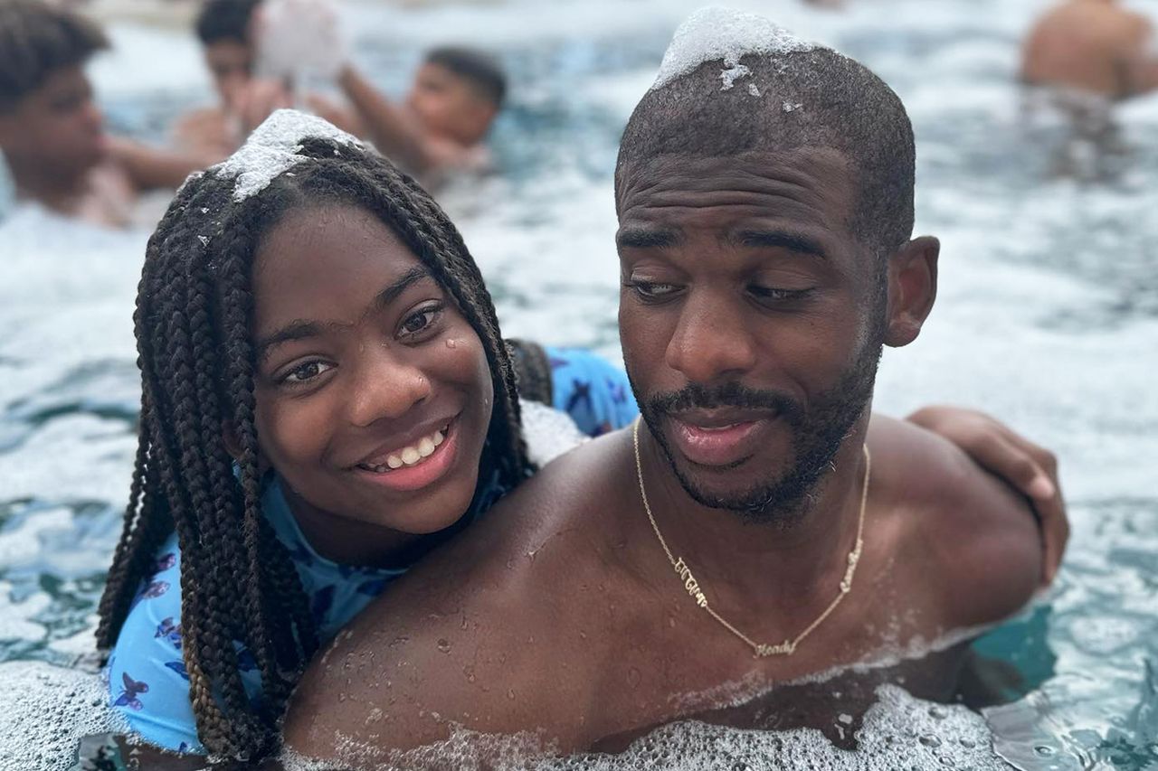 Chris Paul with his daughter Camryn. Chris Paul with his daughter Camryn. Chris Paul/Instagram