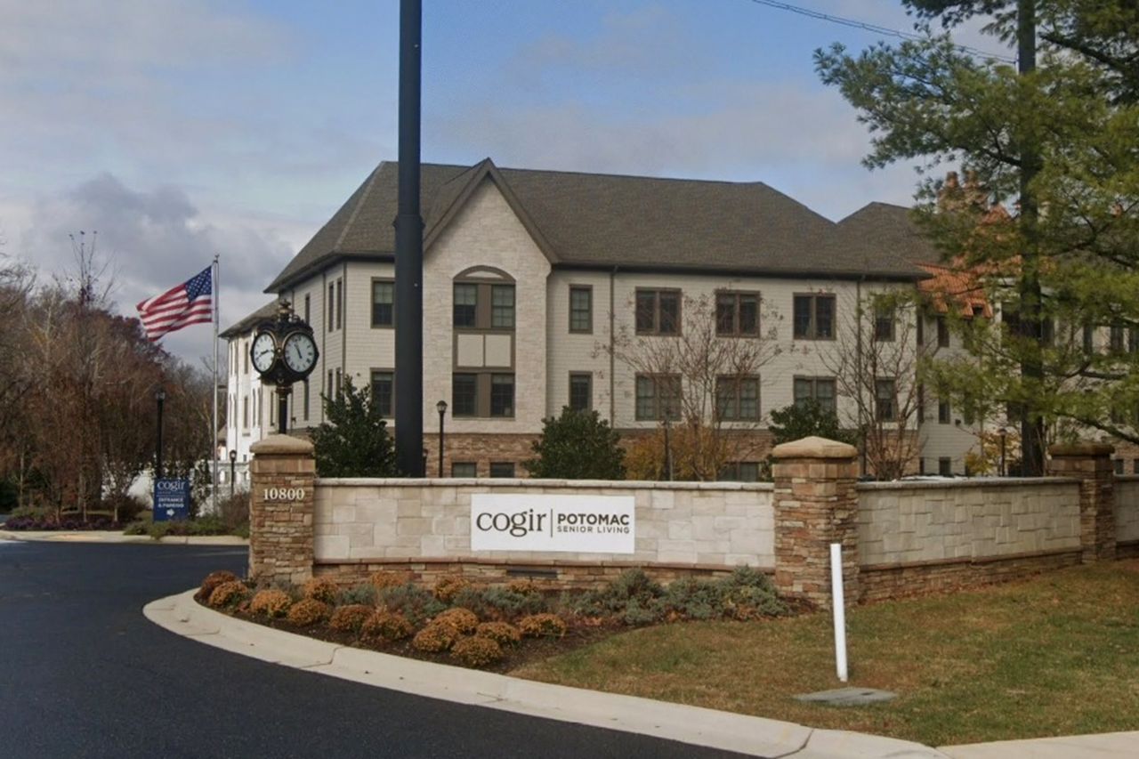 Cogir Of Potomac A photo of the Cogir Potomac Senior Living facility in MarylandCredit: Google Maps