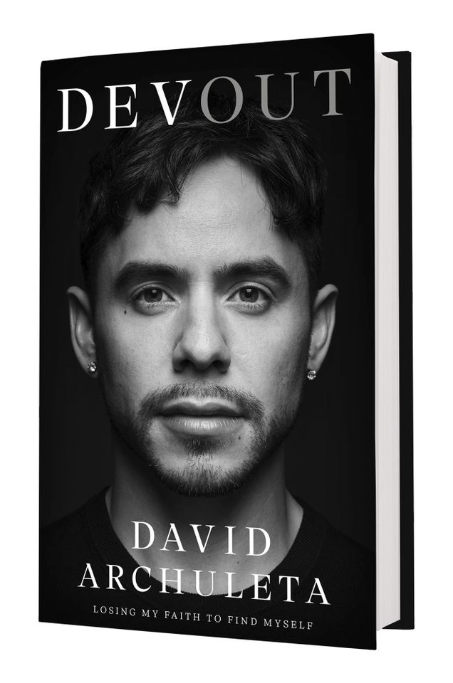 'Devout: Losing My Faith to Find Myself' by David Archuleta (memoir cover art) Robert Ascroft