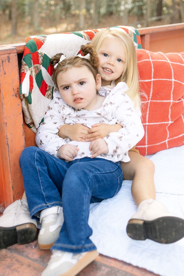 Jess Markins' daughters.Credit: Laura Worrell Photography