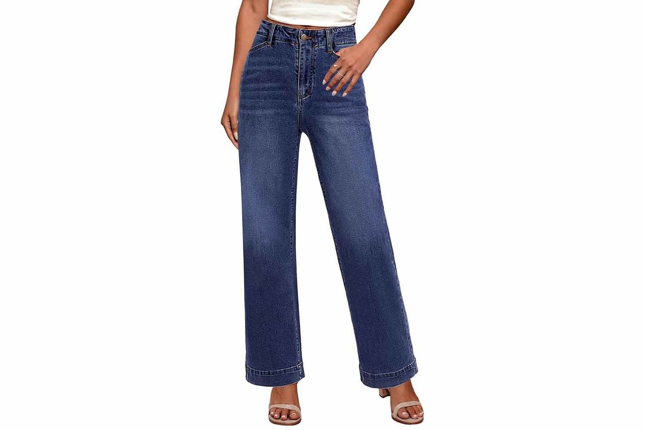 GRAPENT Wide Leg Jeans Amazon