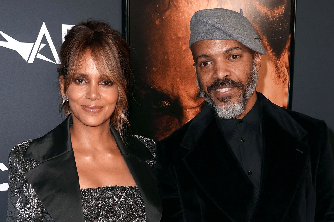 Halle Berry and Van Hunt in 2021 Kevin Winter/Getty