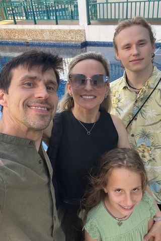 Ilia Malinin with his family in June 2025. Ilia Malinin/Instagram