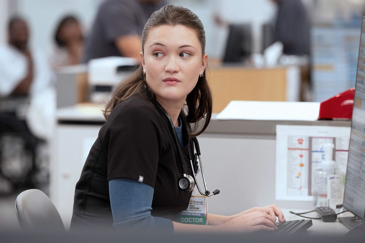 isa briones The Pitt Isa Briones in 'The Pitt' season 2Credit: Warrick Page/HBOMAX