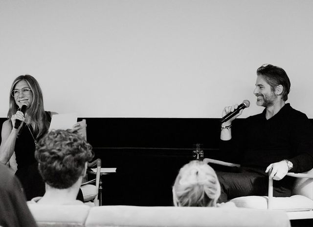 Jennifer Aniston and Jim Curtis Jim Curtis/Instagram