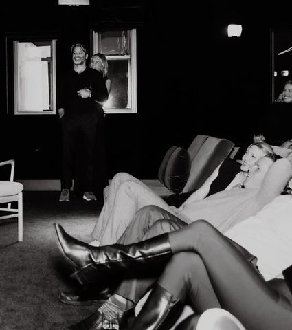 Jim Curtis and Jennifer Aniston Jim Curtis/Instagram