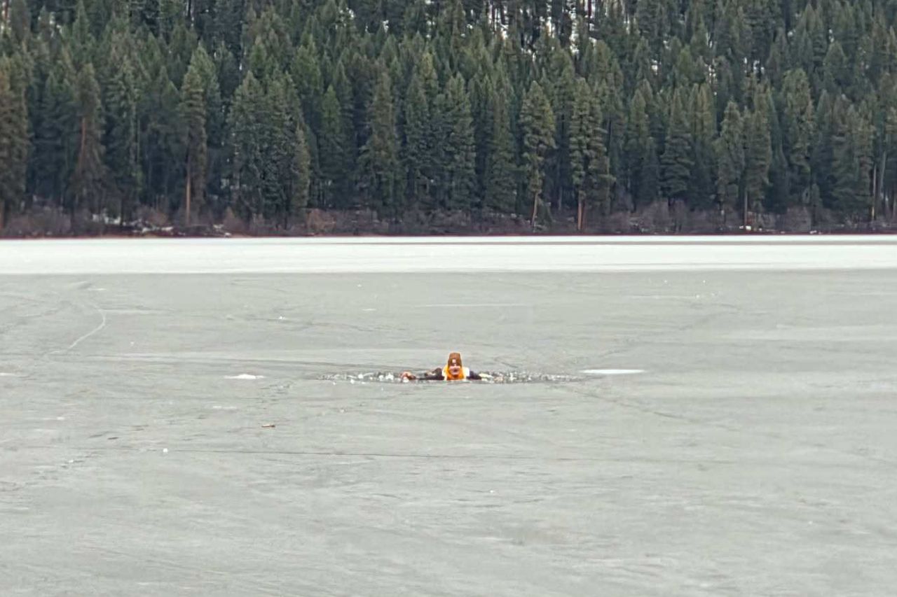 A rescue mission at Fish Lake in Washington state on Feb. 3, 2026 King County Sheriff’s Office