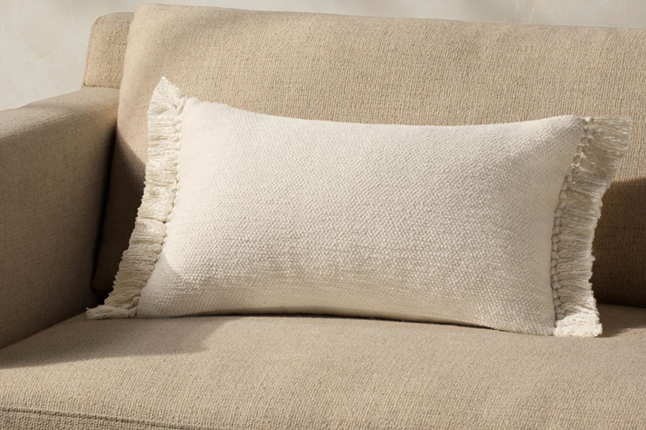 Magnolia Home by Joanna Gaines x Loloi Jett Throw Pillow Credit: Wayfair