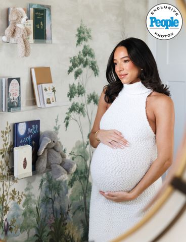 Nena Evans in her son's nursery. Tre Facison Photography
