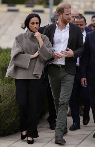 Meghan Markle and Prince Harry at the National Centre for Rehabilitation of Addicts in JordanCredit: Aaron Chown/PA Images via Getty