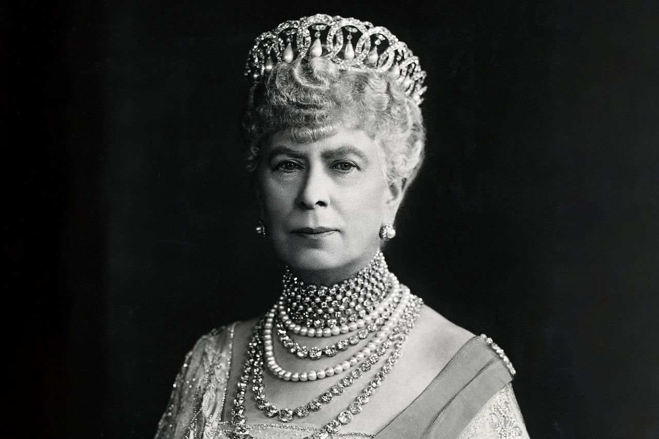 Queen Mary in 1935. Bettmann/Getty