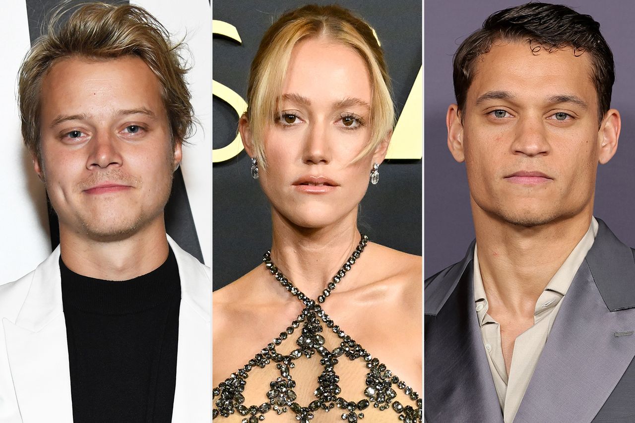 Rudy Pankow attends Celebrate The Future Of Hollywood event on March 24, 2022 in Los Angeles, California ; Maika Monroe at the 15th Governors Awards on November 17, 2024 in Los Angeles, California ; Tyriq Withers attends A Night For Young Hollywood Party on February 26, 2025 in Los Angeles, California. Rudy Pankow attends Celebrate The Future Of Hollywood event on March 24, 2022 in Los Angeles, California ; Maika Monroe at the 15th Governors Awards on November 17, 2024 in Los Angeles, California ; Tyriq Withers attends A Night For Young Hollywood Party on February 26, 2025 in Los Angeles, California.Credit: Jon Kopaloff/Getty ; Gilbert Flores/Variety via Getty ; Maya Dehlin Spach/Getty