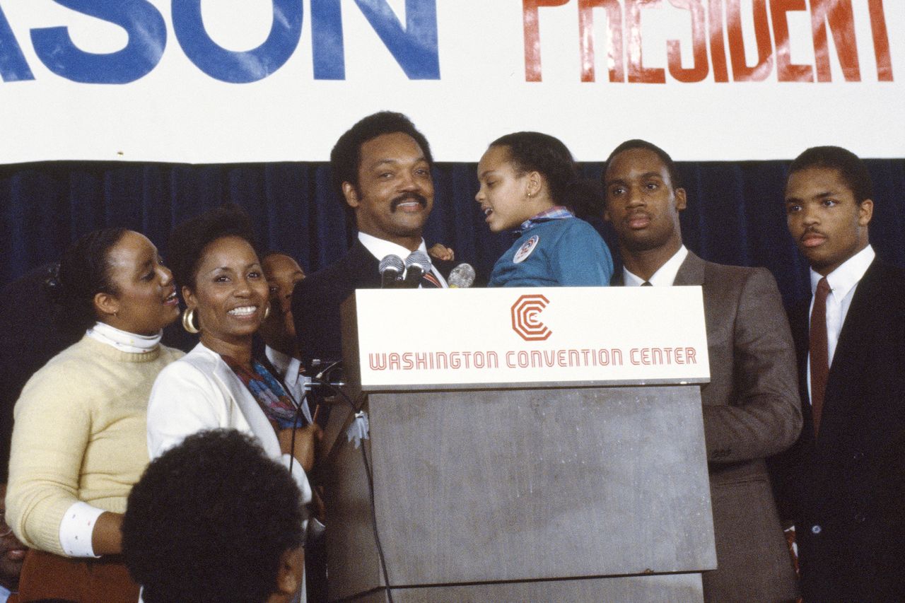 Rev Jesse Jackson - November 1983 Rev Jesse Jackson Jean-Louis Atlan/Sygma via Getty
