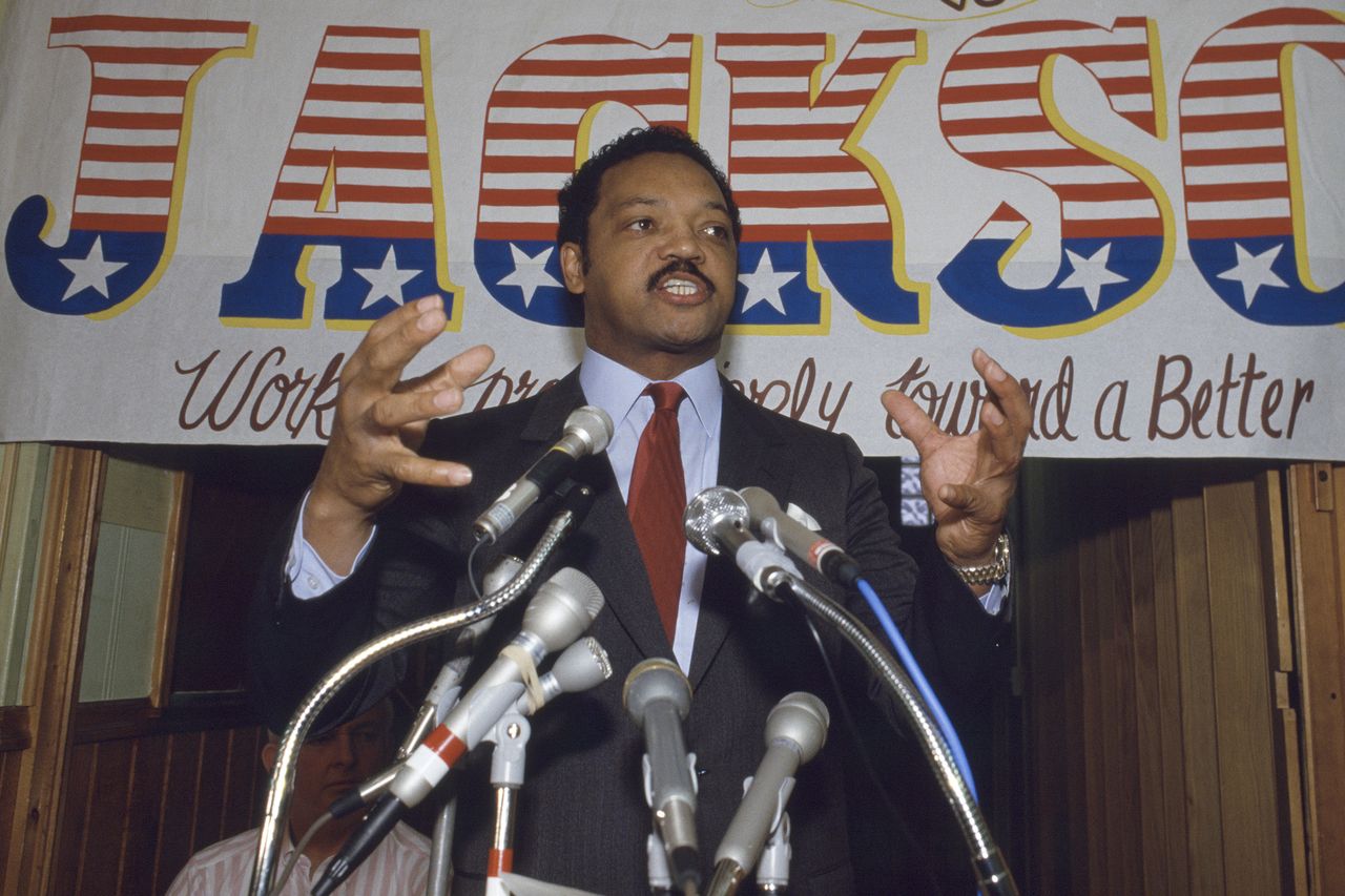 Rev Jesse Jackson 1988 Rev. Jesse Jackson Jean-Louis Atlan/Sygma via Getty