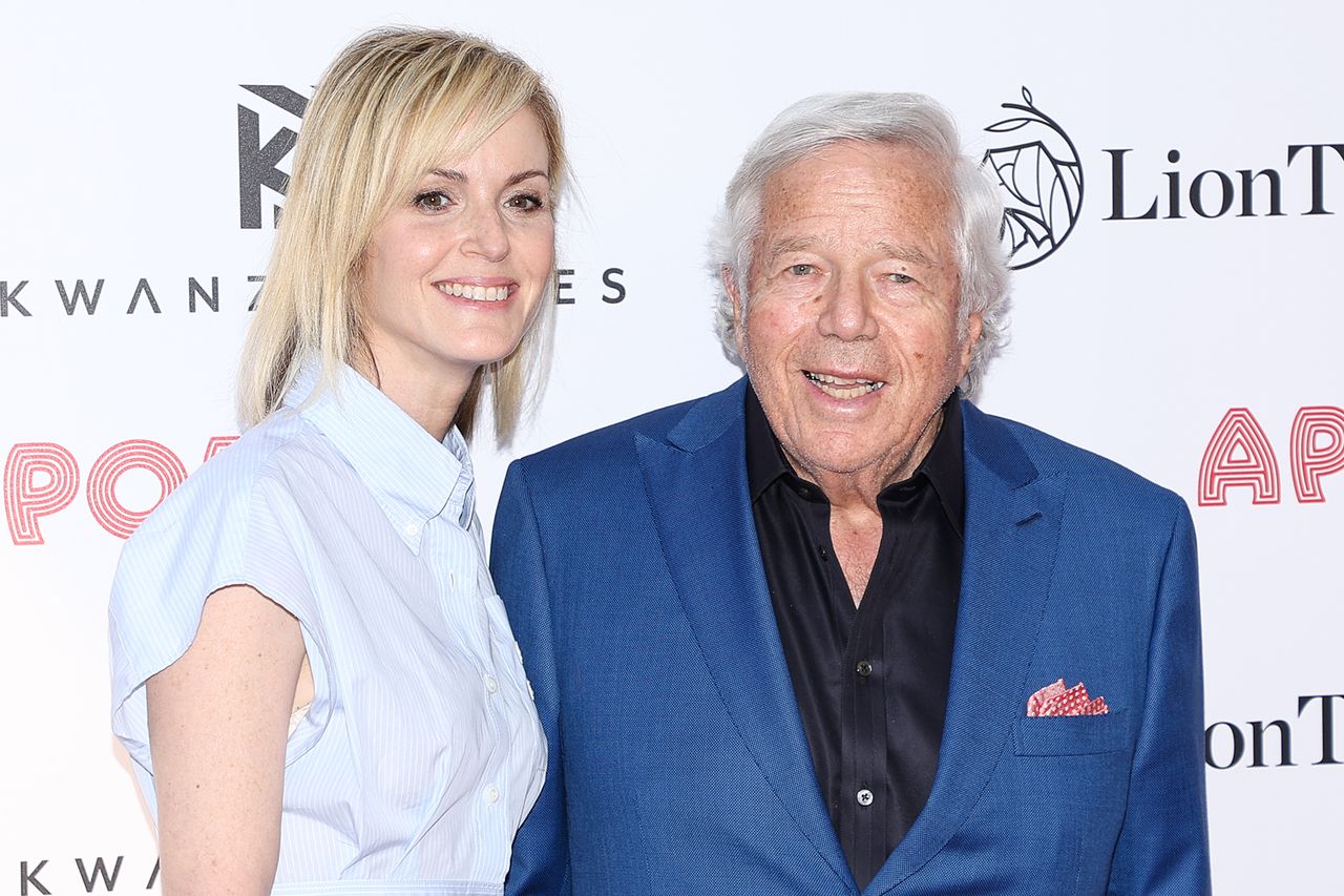 Dr. Dana Blumberg and Robert Kraft attend the 2022 Apollo Theater Spring Benefit on June 13, 2022 in New York City. Arturo Holmes/Getty