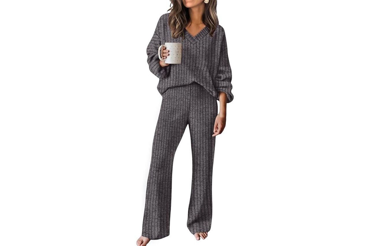 RUMIA Lounge Sets for Women 2026 Vacation Matching Track Suits Sweater Fall Amazon