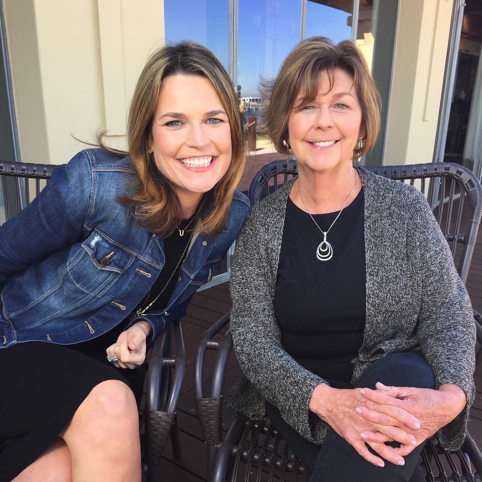 Savannah Guthrie and mother Nancy Guthrie Savannah and Nancy Guthrie savannahguthrie/Instagram