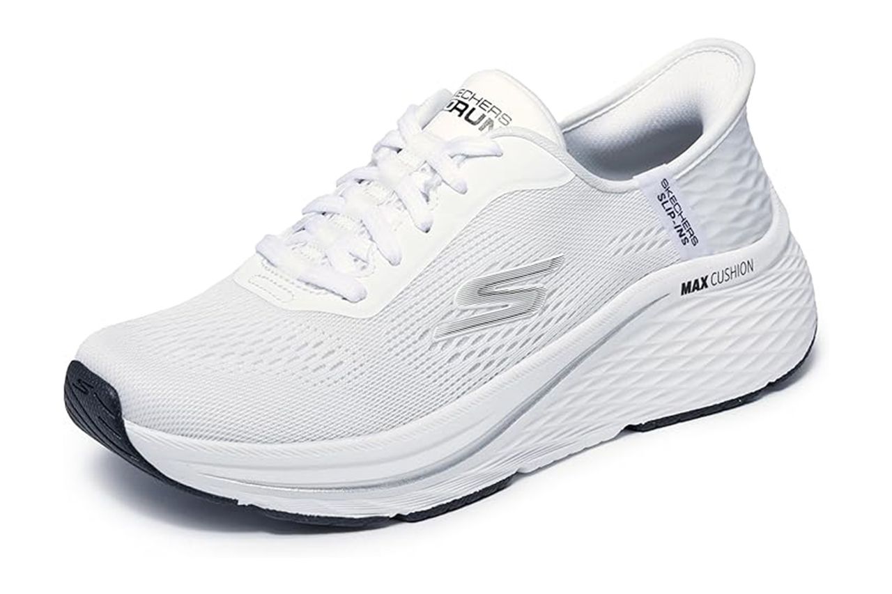 Skechers Women's Max Cushioning Elite 2.0 Vanish Hands Free Sneakers Amazon