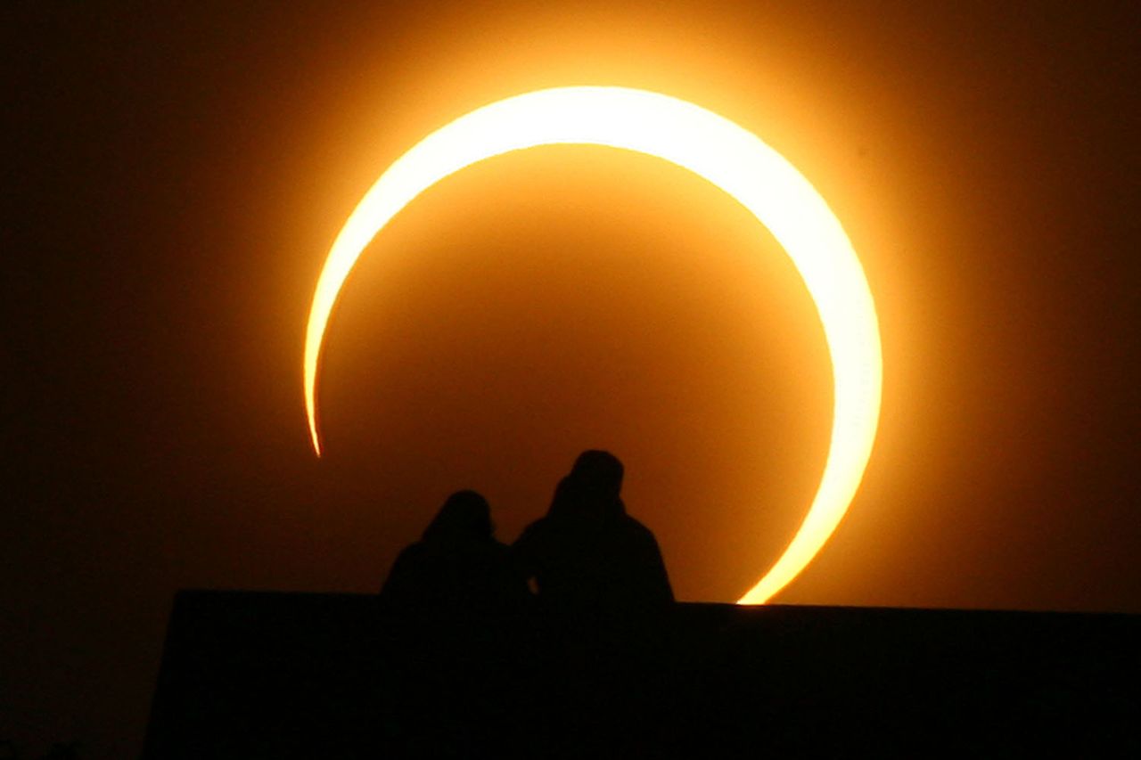 solar eclipse STR/AFP via Getty
