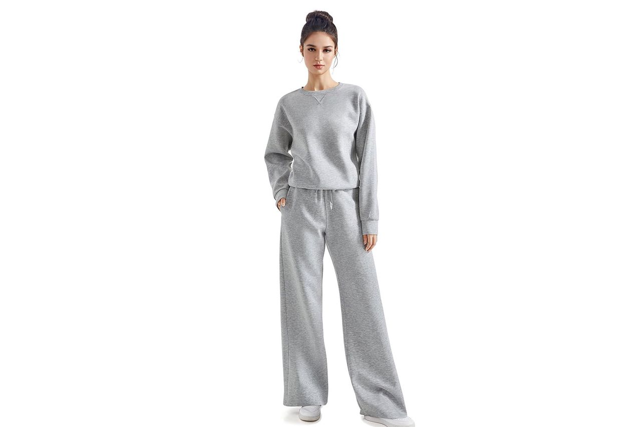 SUUKSESS Women Modal Fall 2 piece outfits Oversized Sweatshirt Amazon