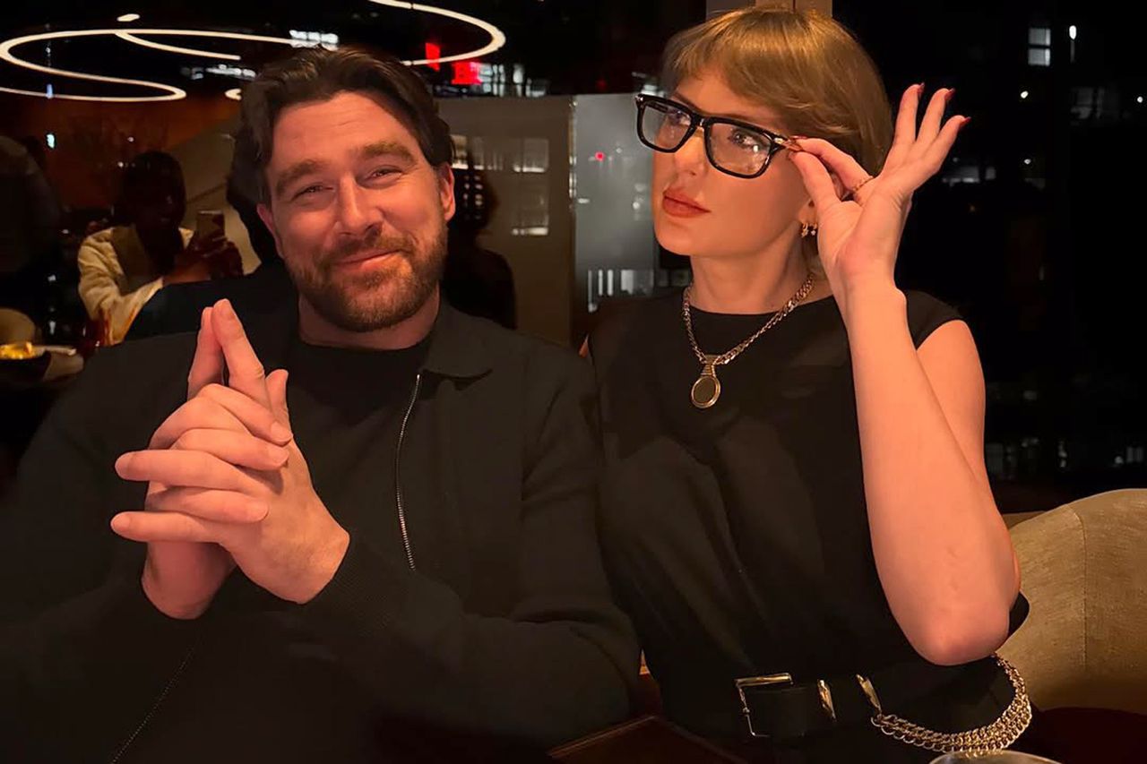 Travis Kelce and Taylor Swift on Instagram. Travis Kelce/Instagram 