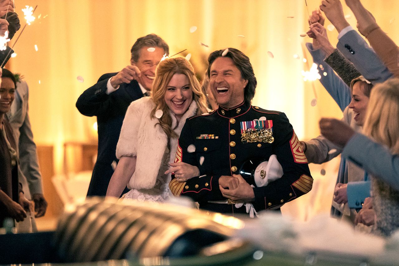 Alexandra Breckenridge as Mel Monroe and Martin Henderson as Jack Sheridan in episode 610 of 'Virgin River'. Alexandra Breckenridge as Mel Monroe and Martin Henderson as Jack Sheridan in episode 610 of 'Virgin River'.Credit: Ricardo Hubbs/Netflix © 2024