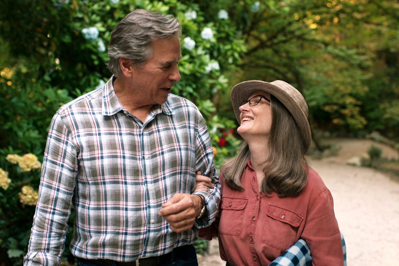 Tim Matheson as Doc Mullins and Annette O'Toole as Hope in episode 404 of 'Virgin River'. Tim Matheson as Doc Mullins and Annette O'Toole as Hope in episode 404 of 'Virgin River'.Credit: Netflix © 2024
