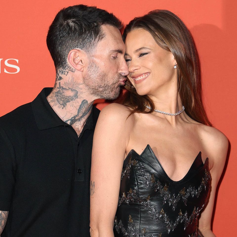 Adam Levine and Behati PrinslooCredit: Chelsea Lauren/Shutterstock